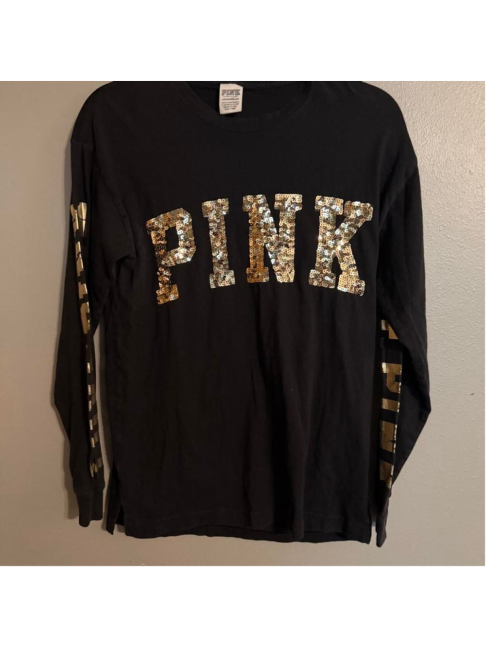 Victoria’s Secret PINK long sleeve tee in size XS